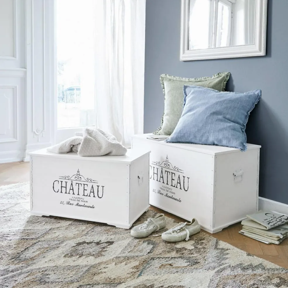 Lot de 2 malles Château