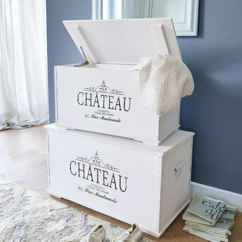 Lot de 2 malles Château