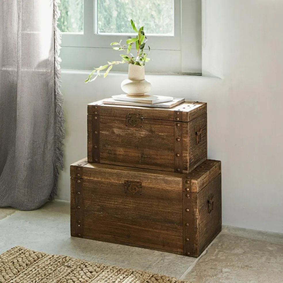 Lot de 2 malles Pratt