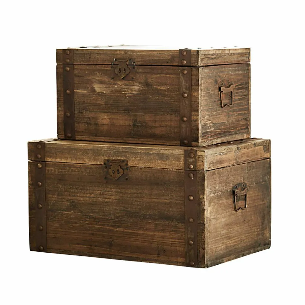 Lot de 2 malles Pratt