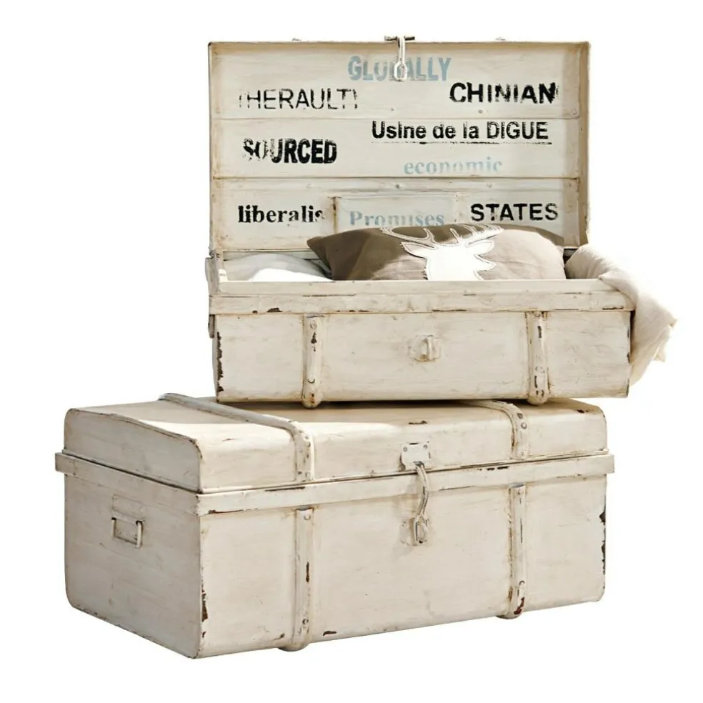 Lot de 2 malles Riga