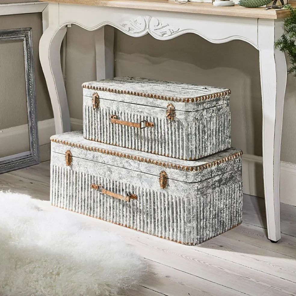 Lot de 2 malles Robyn