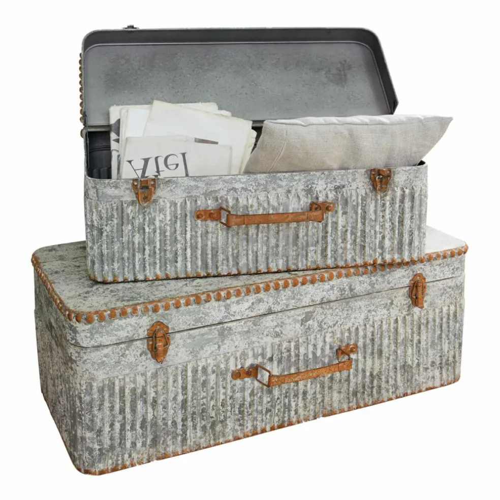 Lot de 2 malles Robyn