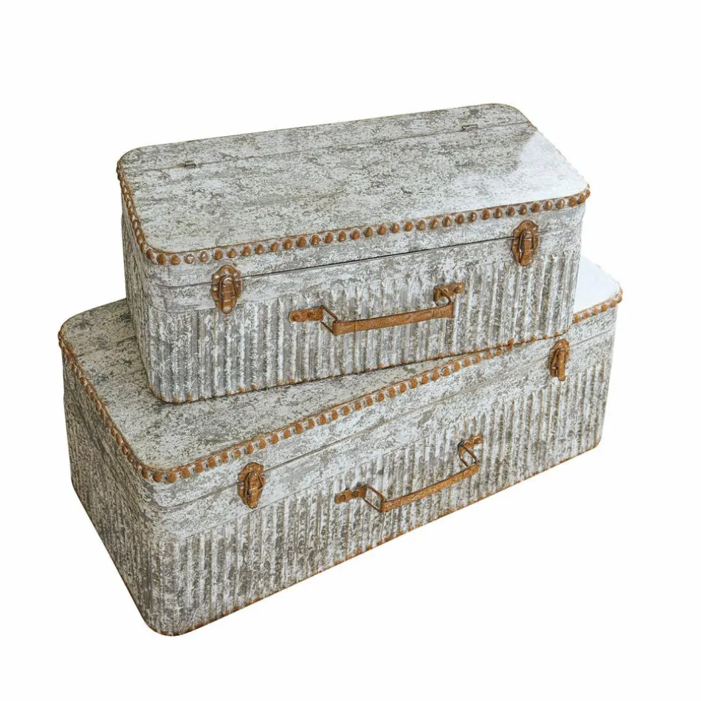 Lot de 2 malles Robyn