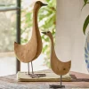 Lot de 2 oies décoratives Amiraz