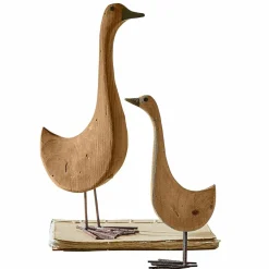 Lot de 2 oies décoratives Amiraz