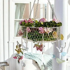 Lot de 6 oiseaux décoratifs Vouvry