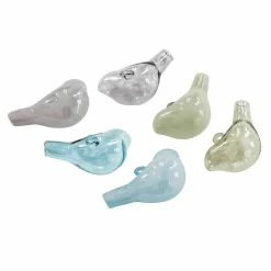 Lot de 6 oiseaux décoratifs Vouvry