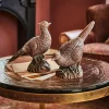 Lot de 2 oiseaux décoratifs Vivoso