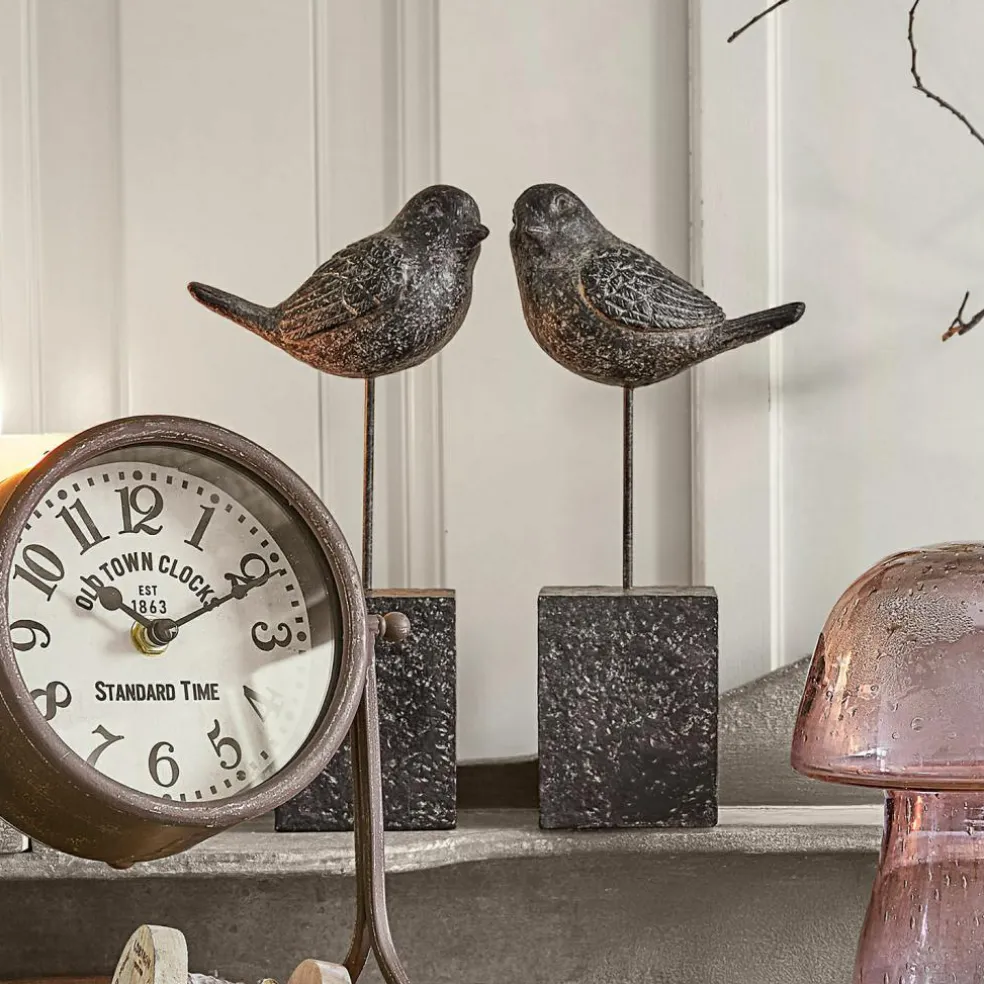 Lot de 2 oiseaux décoratifs Juxivel