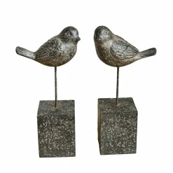 Lot de 2 oiseaux décoratifs Juxivel