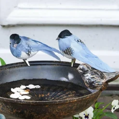 Lot de 2 oiseaux décoratifs Penelopé