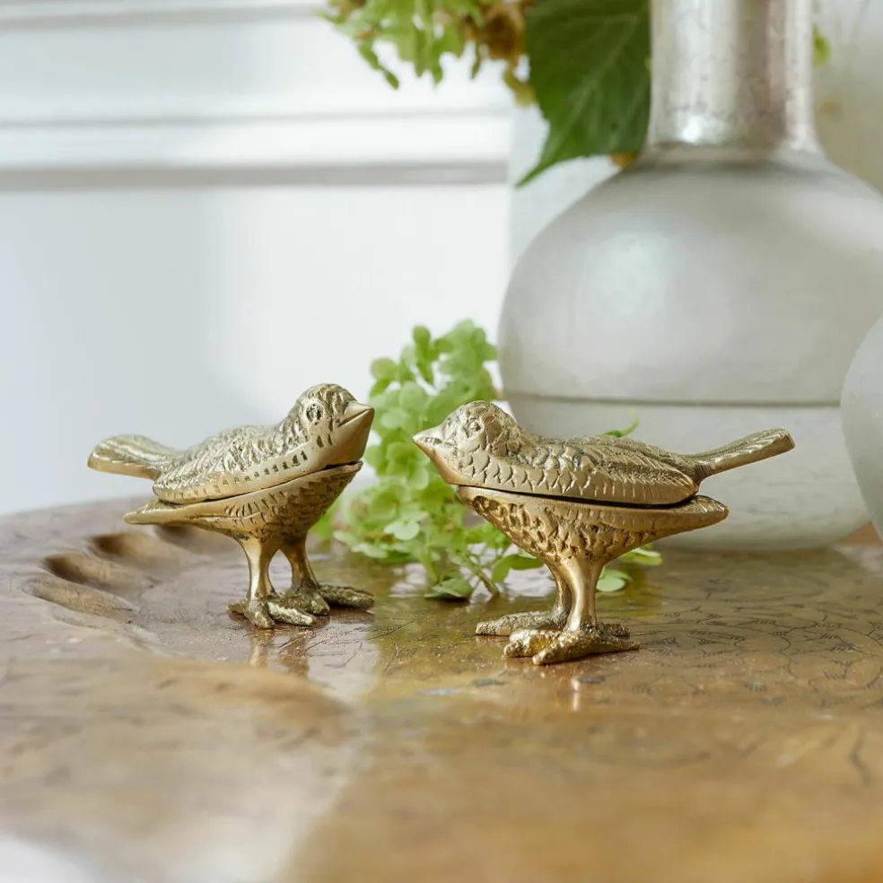 Lot de 2 oiseaux décoratifs Fairydell