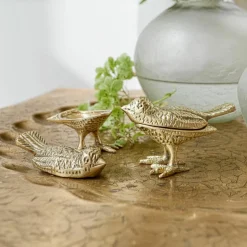 Lot de 2 oiseaux décoratifs Fairydell