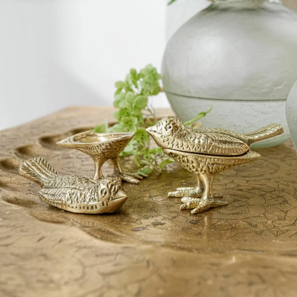 Lot de 2 oiseaux décoratifs Fairydell