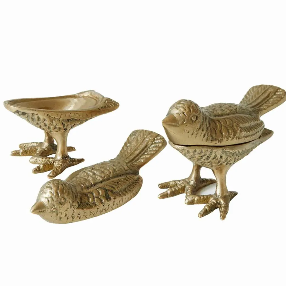 Lot de 2 oiseaux décoratifs Fairydell