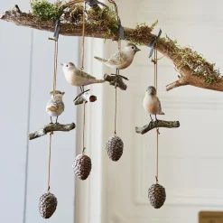 Lot de 4 oiseaux Vianne