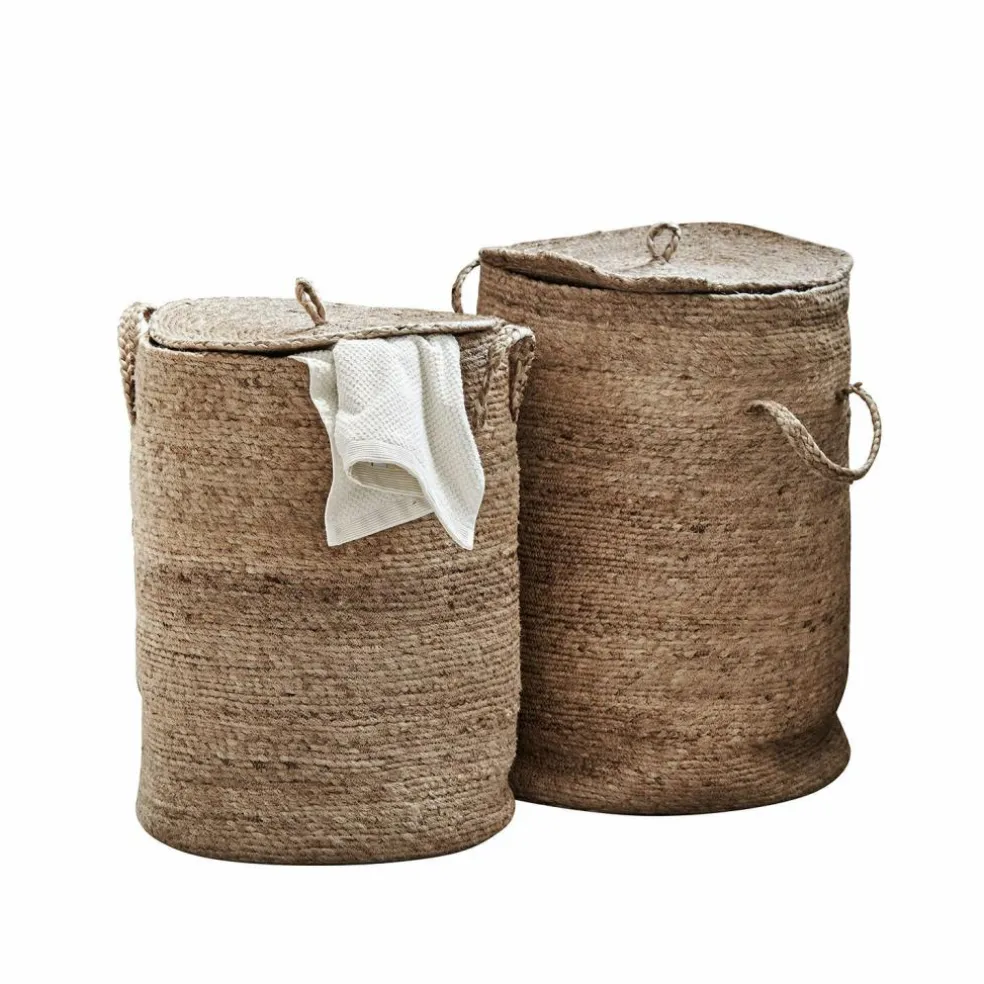 Lot de 2 paniers à linge Kory