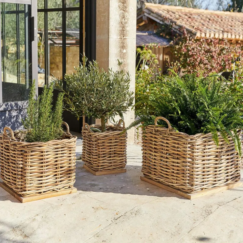 Lot de 3 paniers Chalet