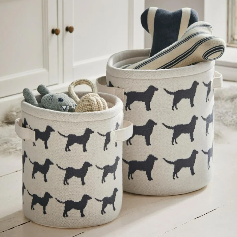 Lot de 2 paniers pour animaux Pawelino