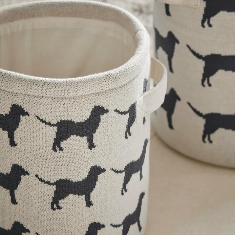 Lot de 2 paniers pour animaux Pawelino