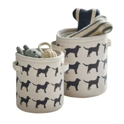 Lot de 2 paniers pour animaux Pawelino