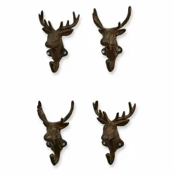 Lot de 4 patères Deer