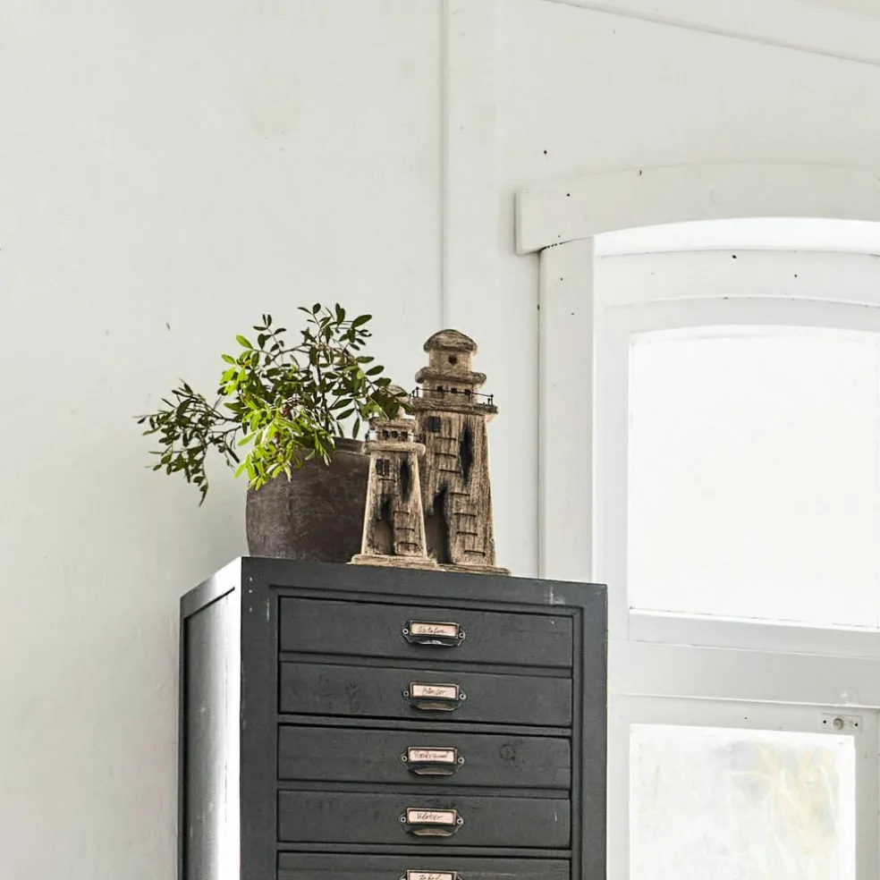 Lot de 2 phares décoratifs Bourgneuf