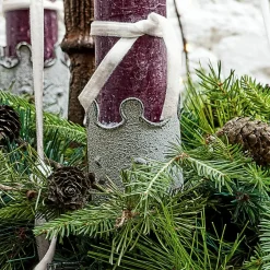 Lot de 4 photophores à piquer Venezia