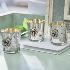 Lot de 3 photophores Alovix