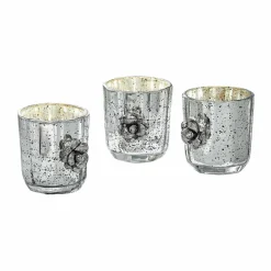 Lot de 3 photophores Alovix