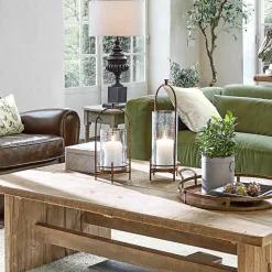 Lot de 2 photophores Aquivar