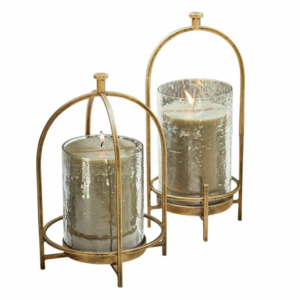 Lot de 2 photophores Biserre