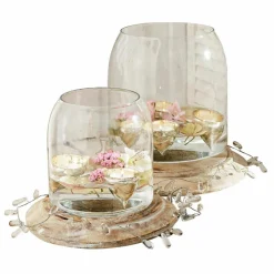 Lot de 2 photophores Bran