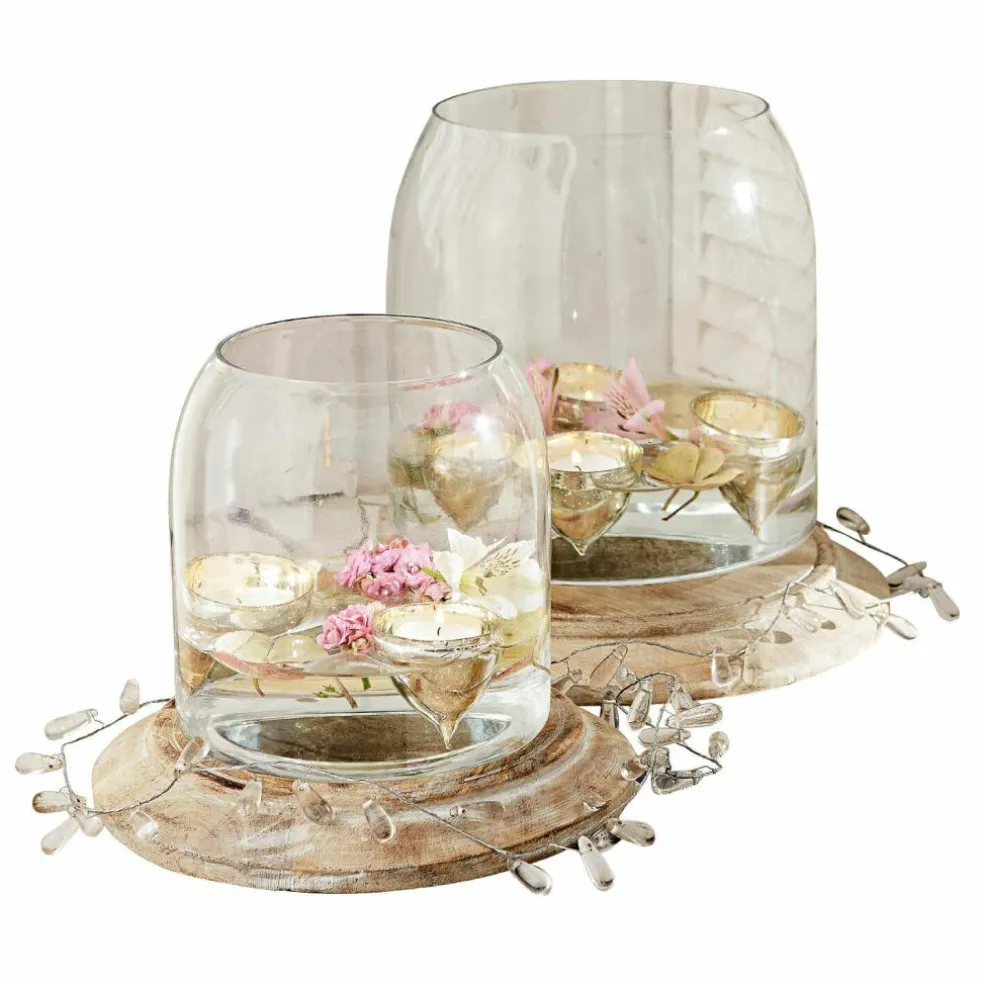 Lot de 2 photophores Bran