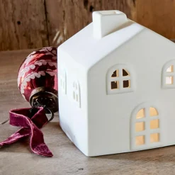 Lot de 4 photophores Country