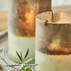 Lot de 2 photophores Drinesto