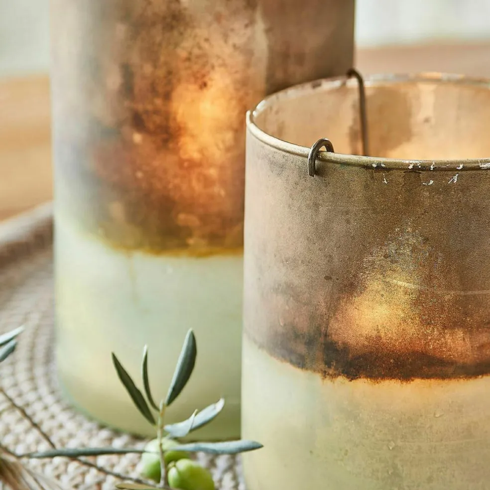 Lot de 2 photophores Drinesto