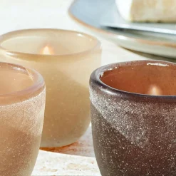 Lot de 3 photophores Eclairice