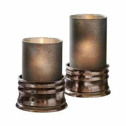 Lot de 2 photophores Eirun