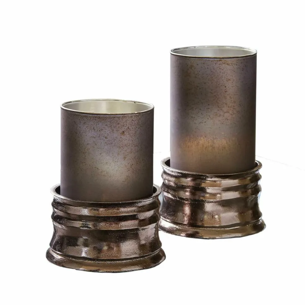 Lot de 2 photophores Eirun