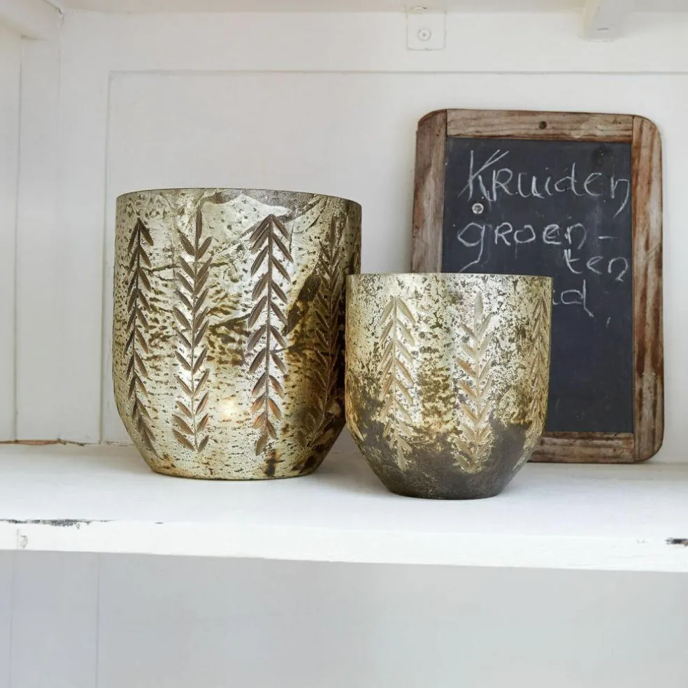 Lot de 2 photophores Filorex