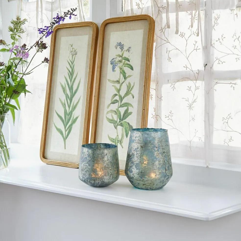 Lot de 2 photophores Gare