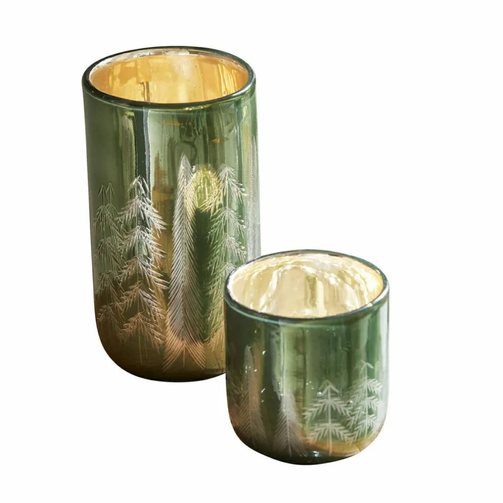 Lot de 2 photophores Harifaz