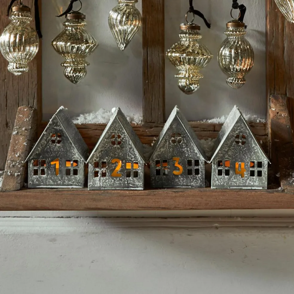 Lot de 4 photophores Ivolere