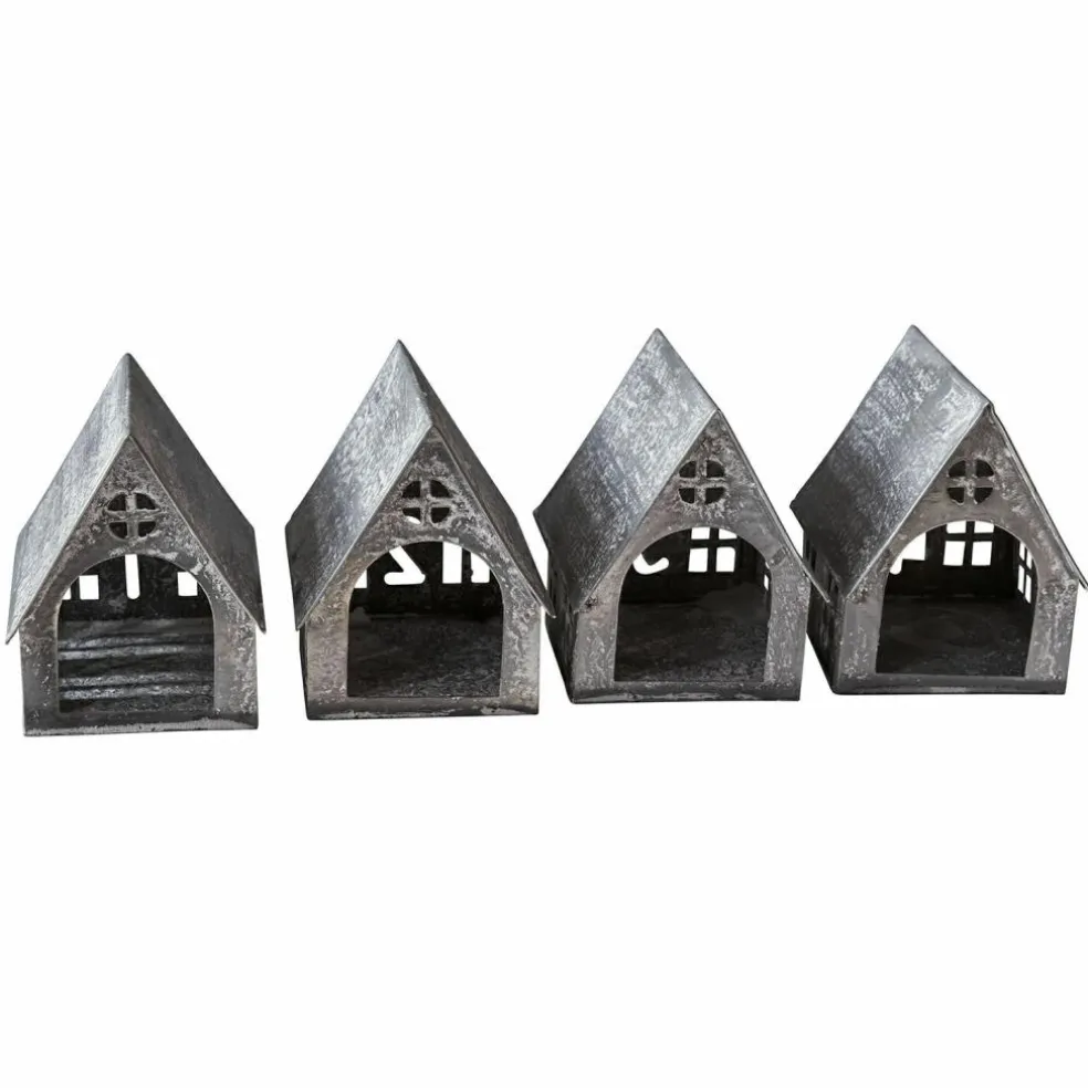 Lot de 4 photophores Ivolere