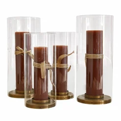 Lot de 4 photophores Kriven