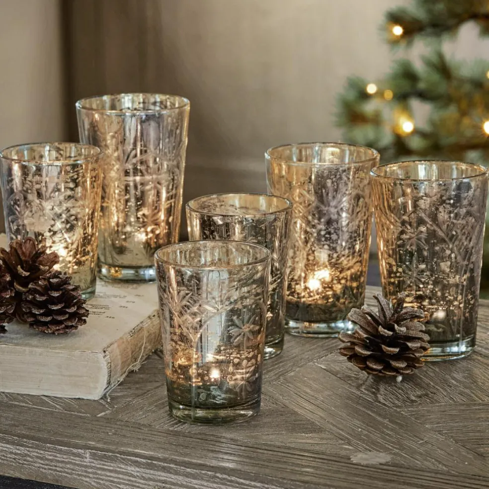 Lot de 6 photophores Latona