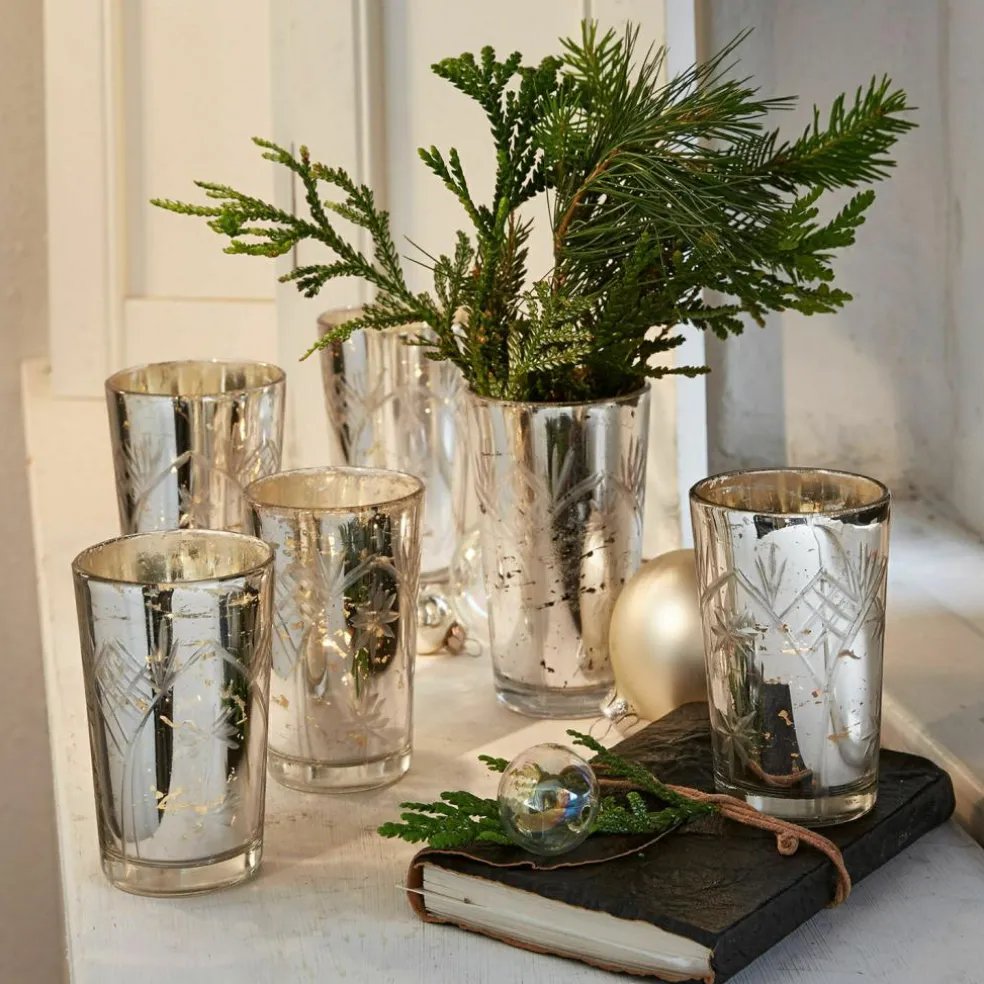 Lot de 6 photophores Latona