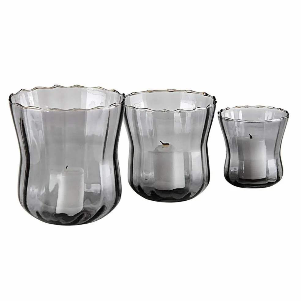 Lot de 3 photophores Lovire